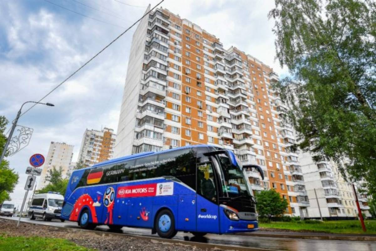 ¡El color! Espectacular ambiente en Rusia a pocas horas del inicio del Mundial