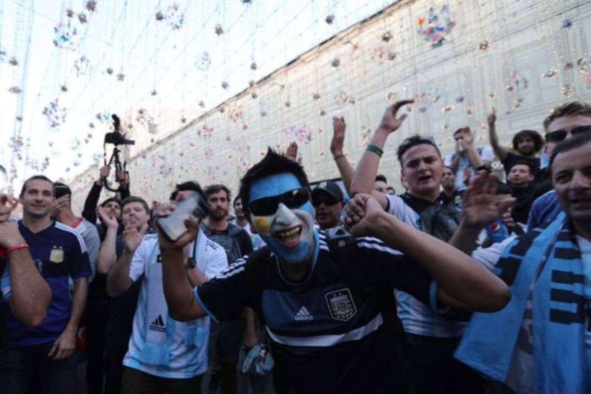 ¡Qué fiesta! El increíble ambiente en Rusia a horas del inicio del Mundial