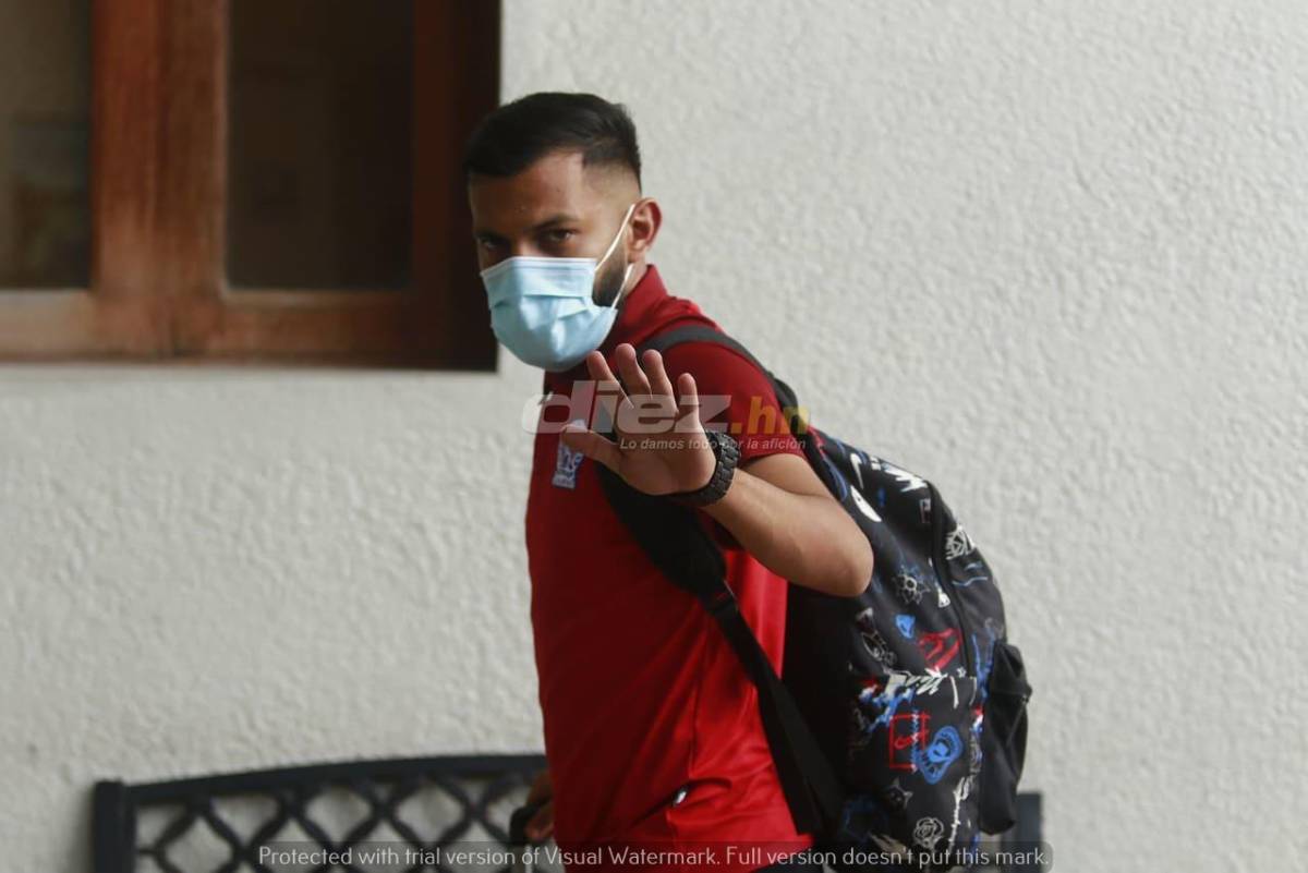 ¡Ambientazo! Lleno de maletas llegó Olimpia a San Pedro Sula y Real España se concentró y sus jugadores llegaron con sus hijos