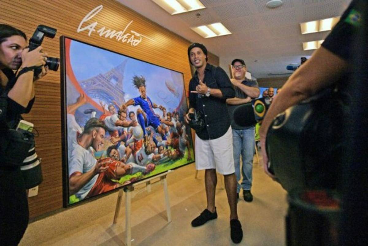 Fotos: El Maracaná inaugura un espectacular tour de la carrera de Ronaldinho