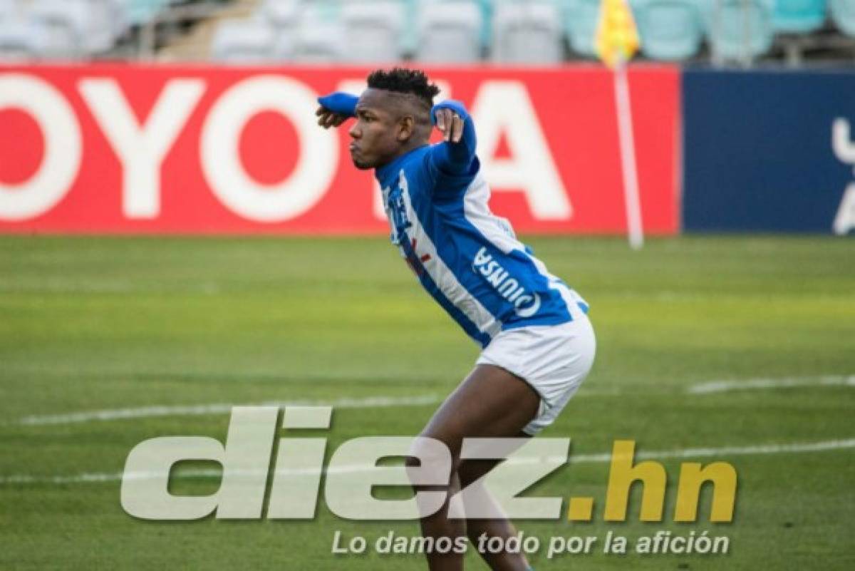 En fotos: Entre espías y la furia de Pinto, así entrenó Honduras en el ANZ Stadium