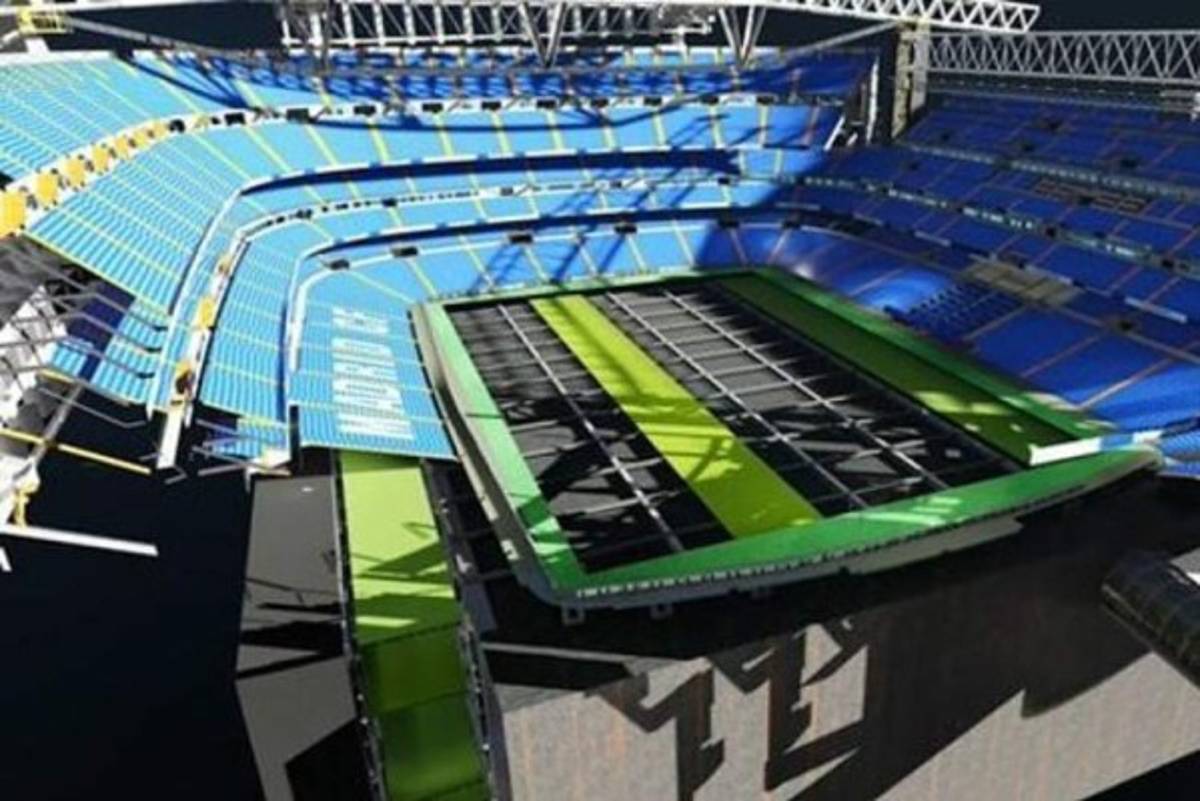 Esto pasa mientras el Real Madrid juega: la construcción 'escondida' debajo del Santiago Bernabéu