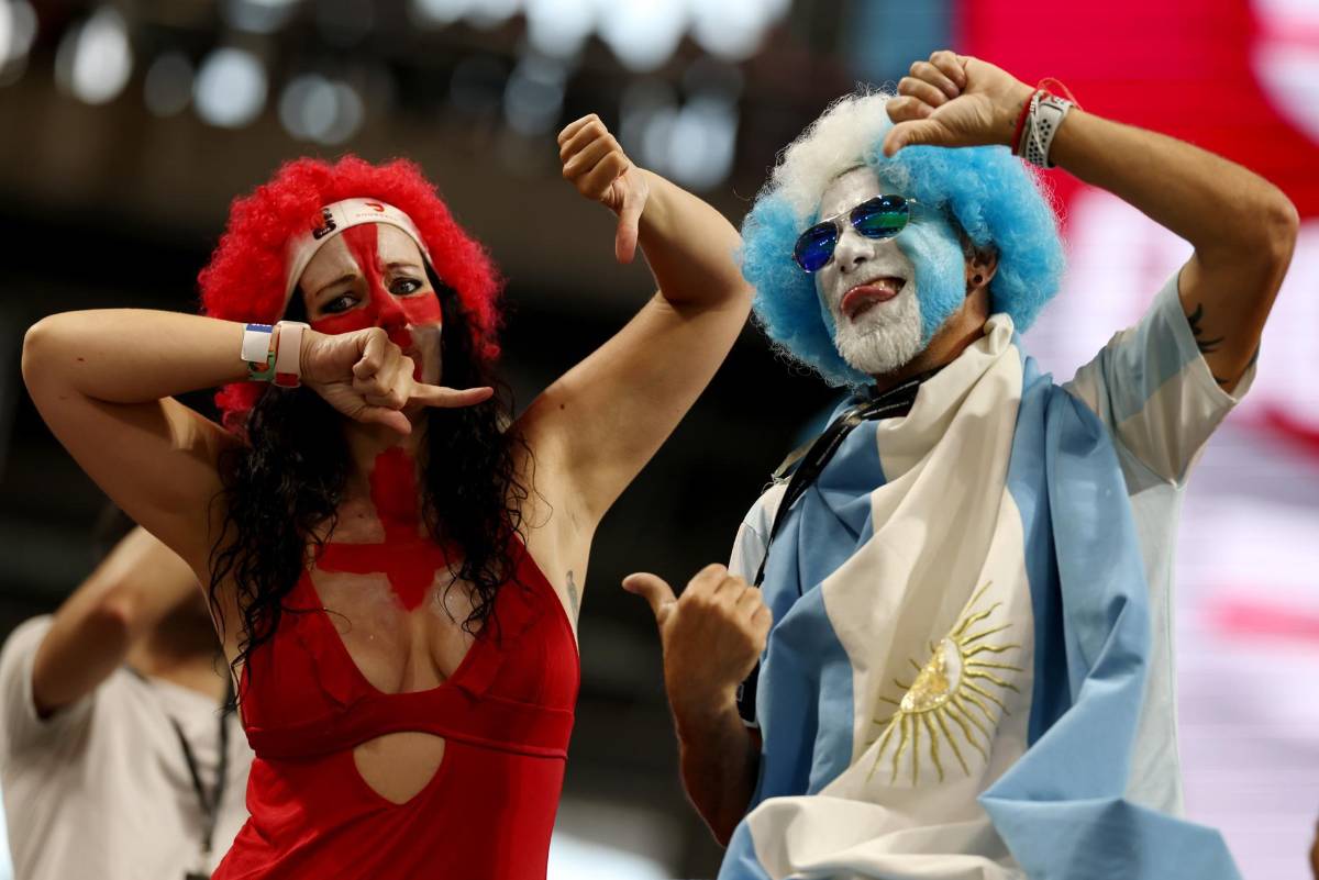 Inglaterra pone la belleza y Argentina el show: así se vive el ambiente en Atlanta