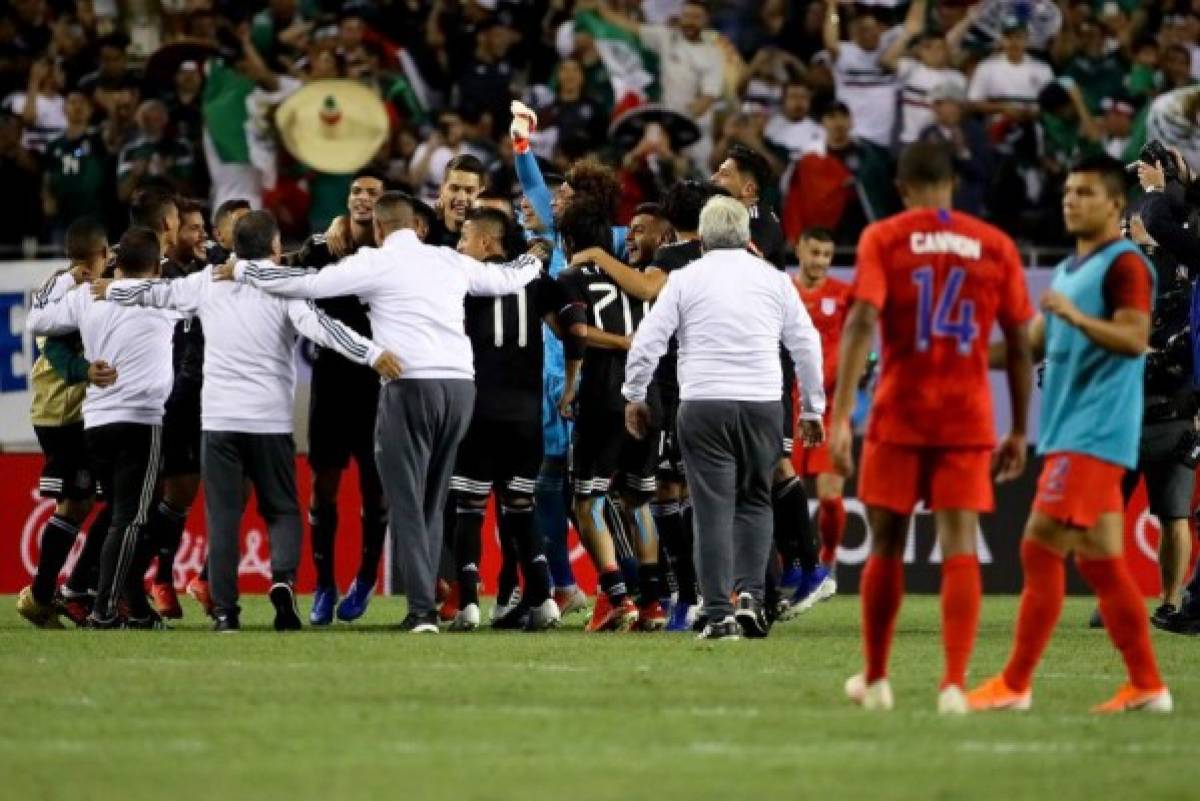 No se vio por tv: El festejo de México al coronarse campeón de la Copa Oro