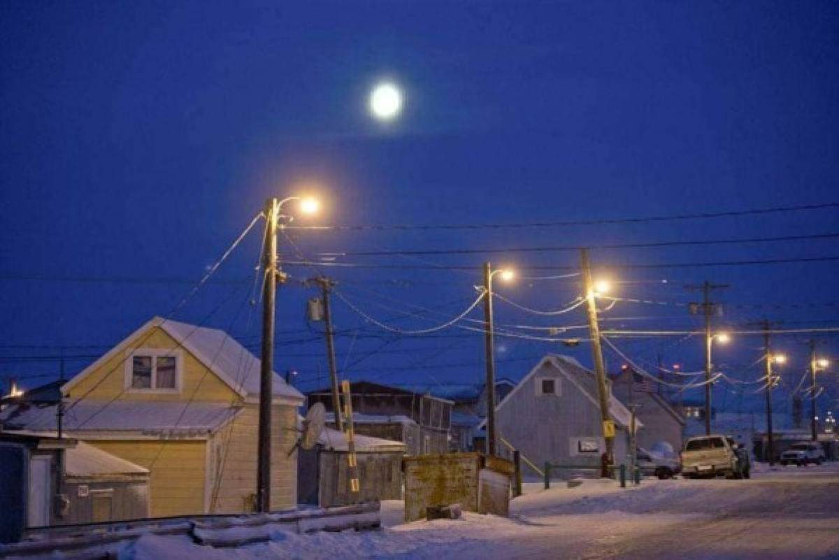 No es la primera vez: Un pueblo en Alaska no verá el sol por 66 días