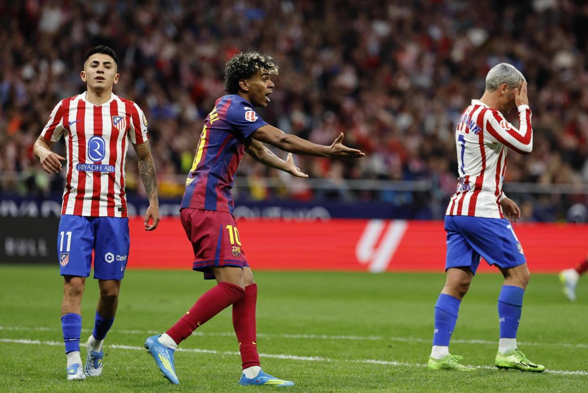 Alerta en el Barcelona: la trampa que prepara Simeone para Lamine Yamal y sacarlo del camino