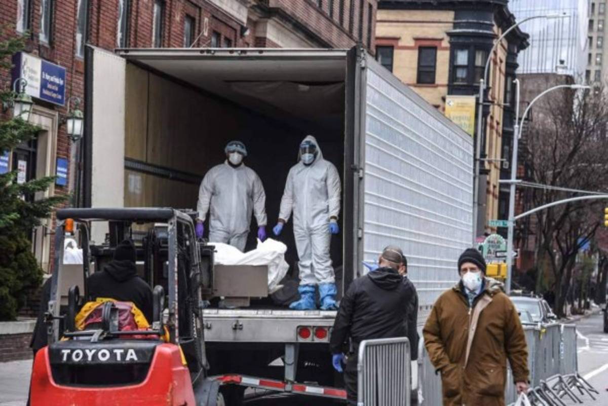 Epidemia de Covid-19 entró en curva descendente en estado de Nueva York
