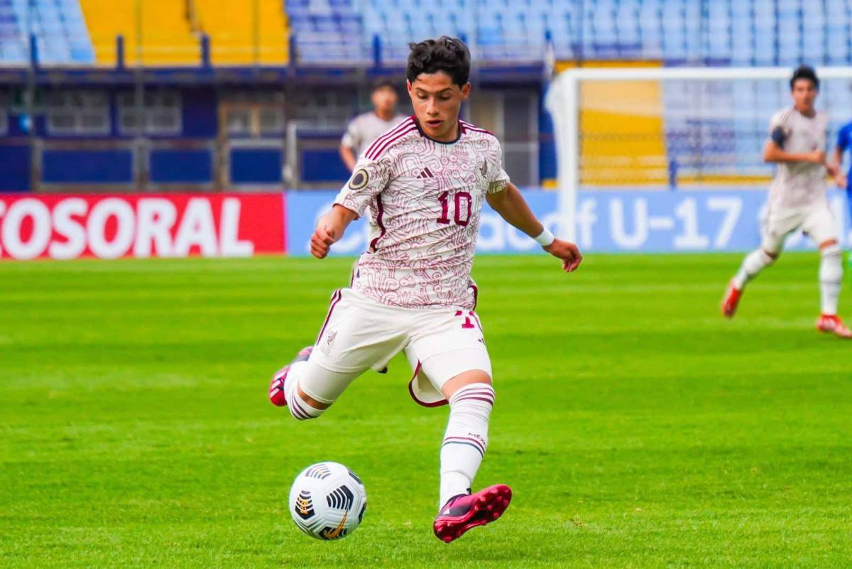 ¡Con un hondureño y Keyrol Figueroa en la lista! Selección de México comanda la lista del 11 ideal del Premundial Sub-17 de Guatemala