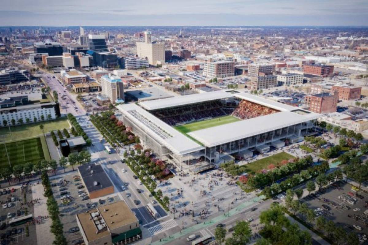 Otro majestuoso estadio en MLS: St. Louis SC presenta la maqueta del recinto que construirá