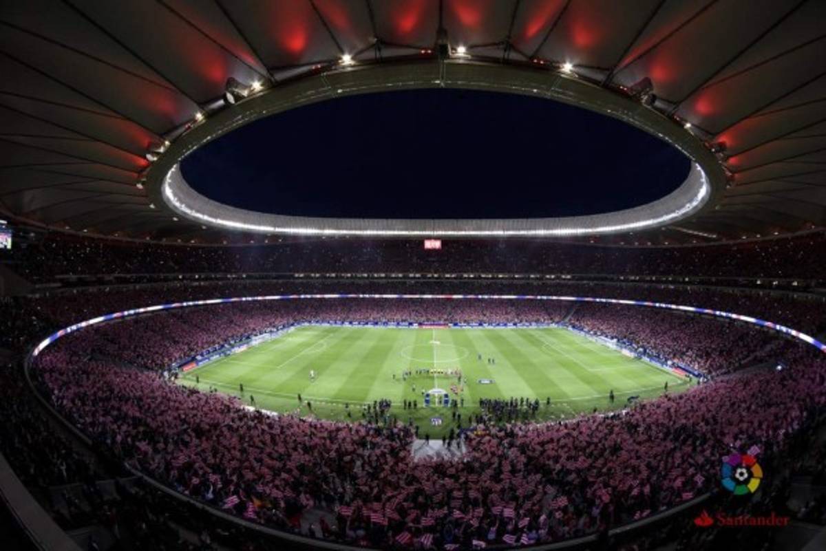 ¡Que bonito! Hondureño 'Coneja' Cardona inmortalizado en el Wanda, nuevo estadio del Atlético