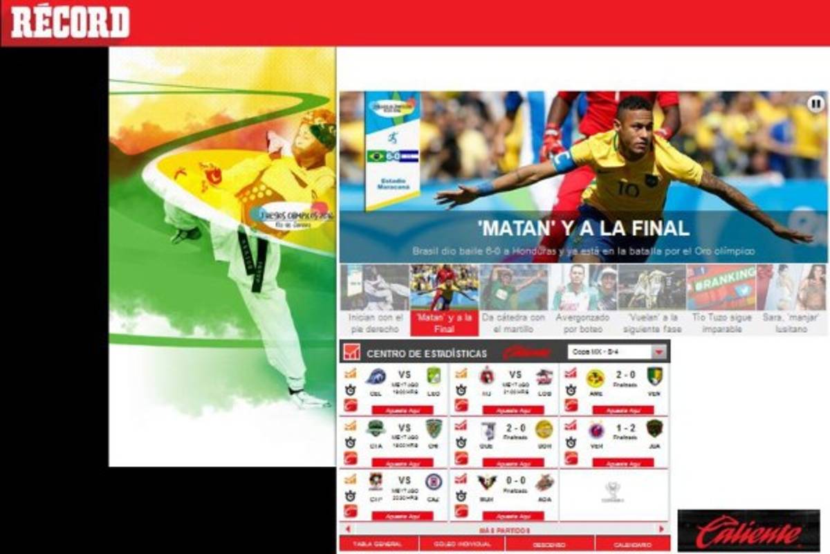 Prensa internacional: Brasil destroza y da paseo ante Honduras