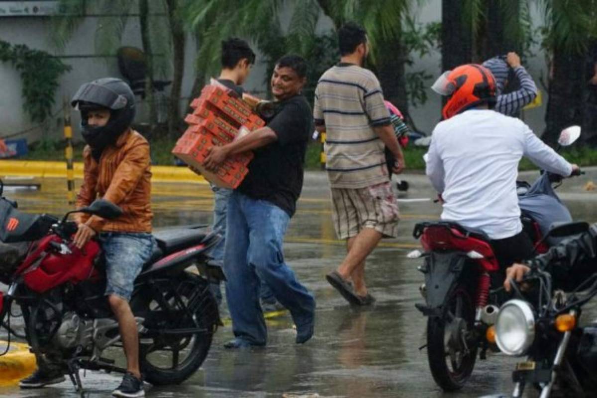 EN FOTOS: Los increíbles saqueos en muchos negocios en Honduras