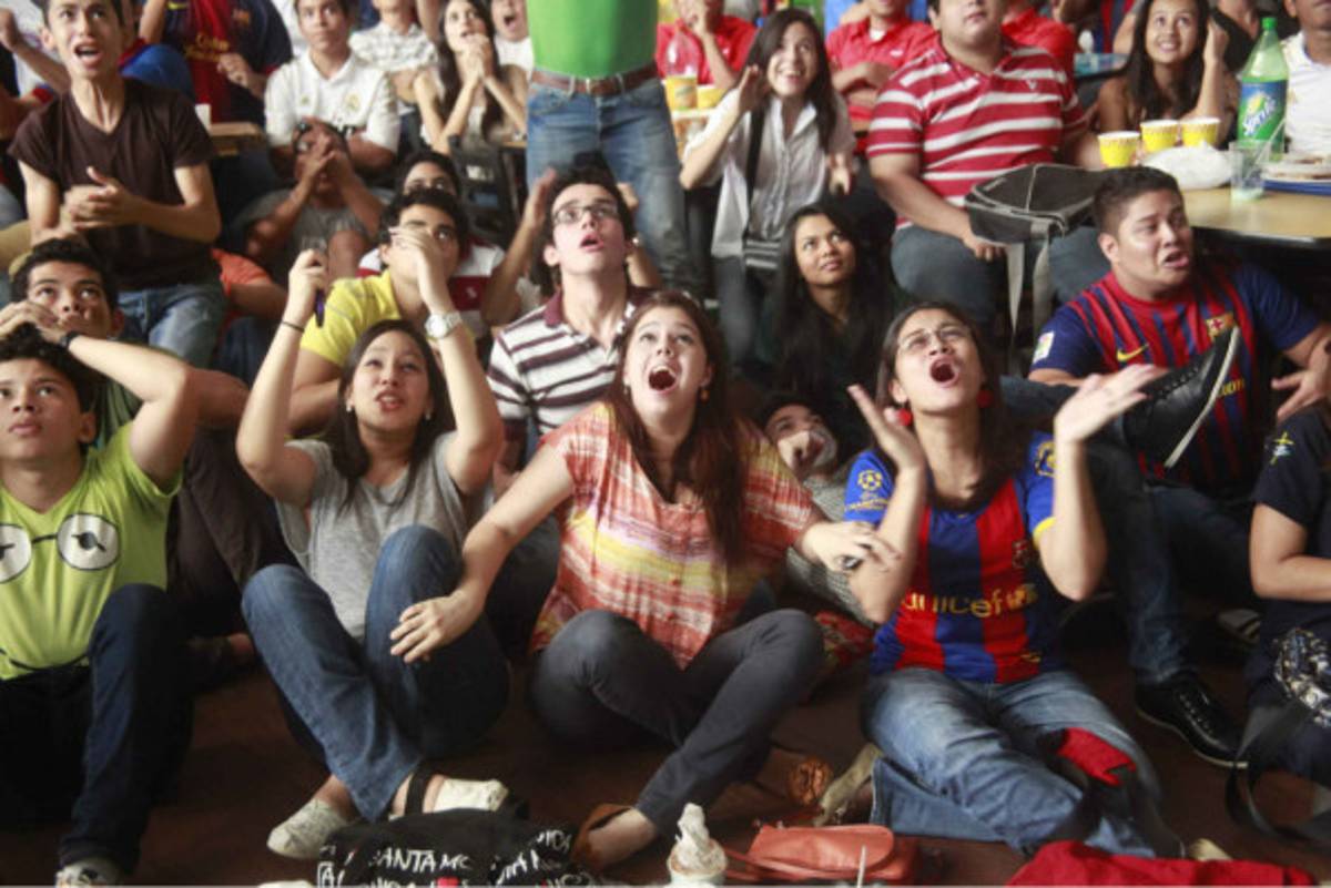 Ambiente en Honduras del clásico Real Madrid-Barcelona