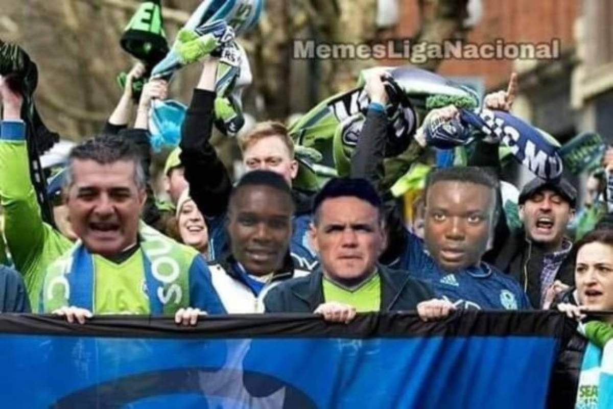 Los brutales memes de Olimpia donde se burlan de Motagua y Diego Vázquez tras eliminar a Seattle