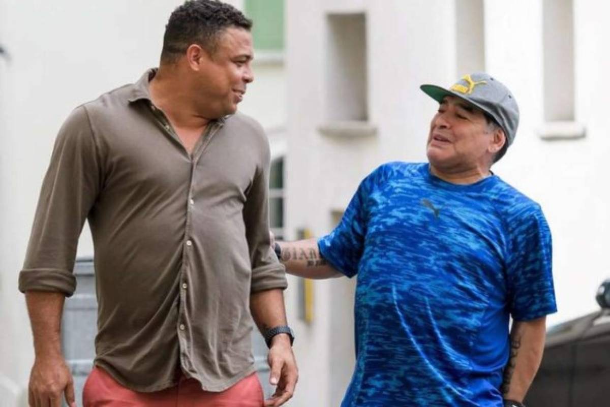 El semejante regalo que Ronaldo guardará toda la vida y la última conversación con Maradona