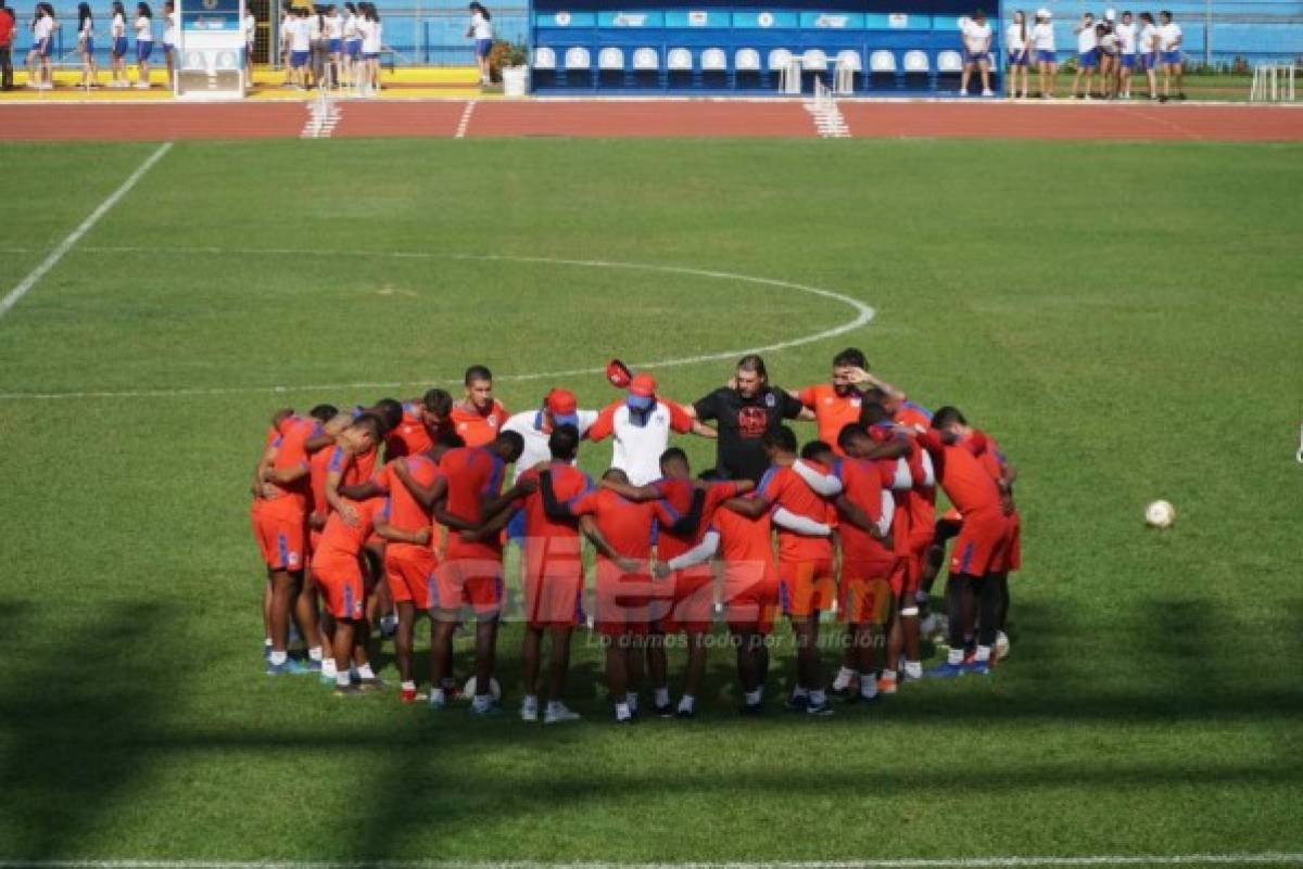 ¡Optimismo y con bajas! Así fue el entrenamiento del Olimpia en el estadio Olímpico