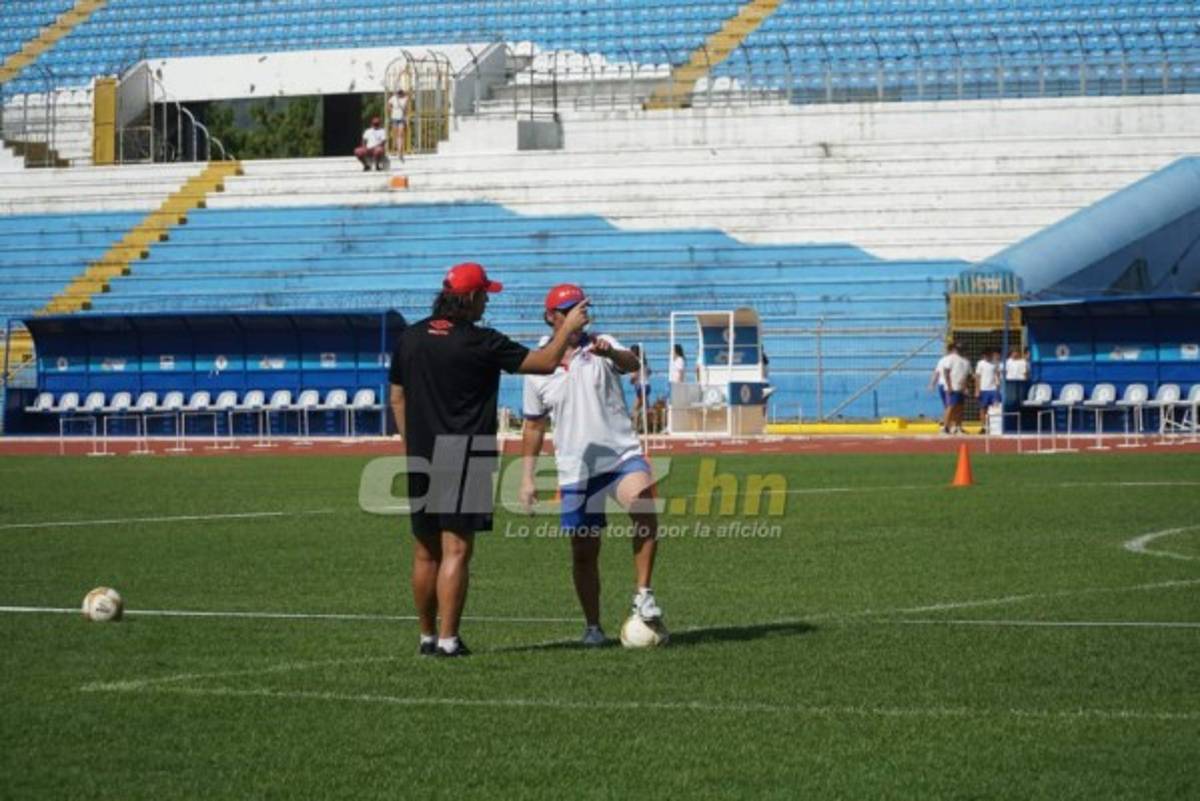 ¡Optimismo y con bajas! Así fue el entrenamiento del Olimpia en el estadio Olímpico