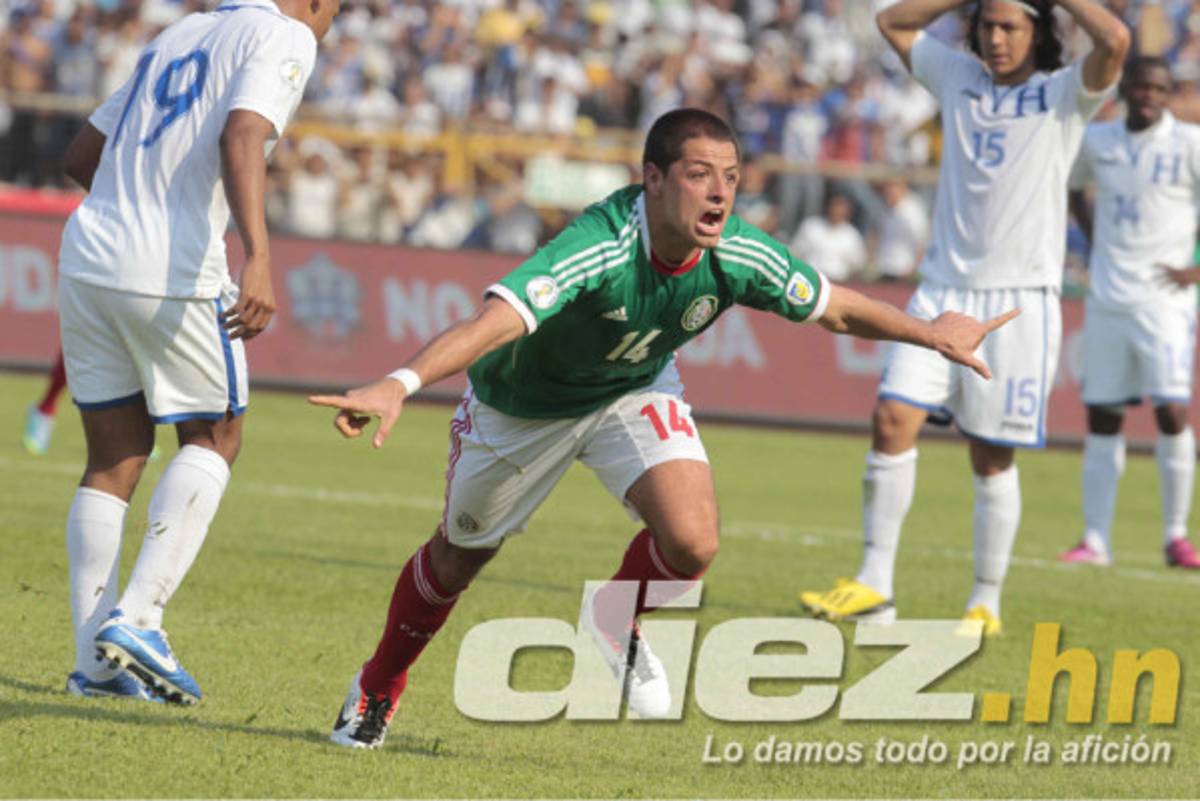 Las mejores imágenes del Honduras-México