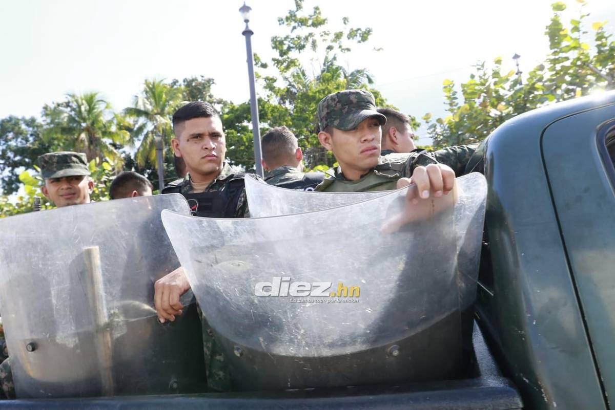 Seguridad, fiesta y mucho amor: así se vive en las afueras del Morazán previo a la final Real España-Olimpia