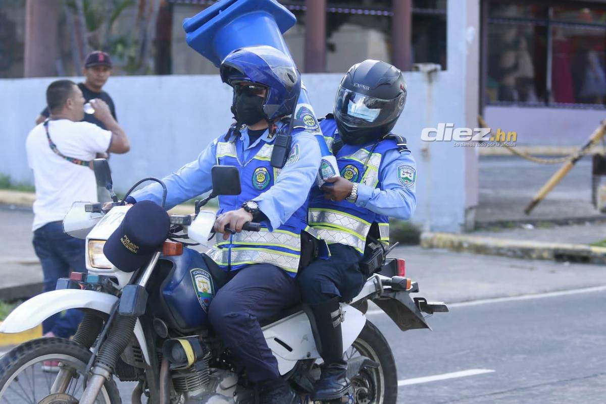 Seguridad, fiesta y mucho amor: así se vive en las afueras del Morazán previo a la final Real España-Olimpia