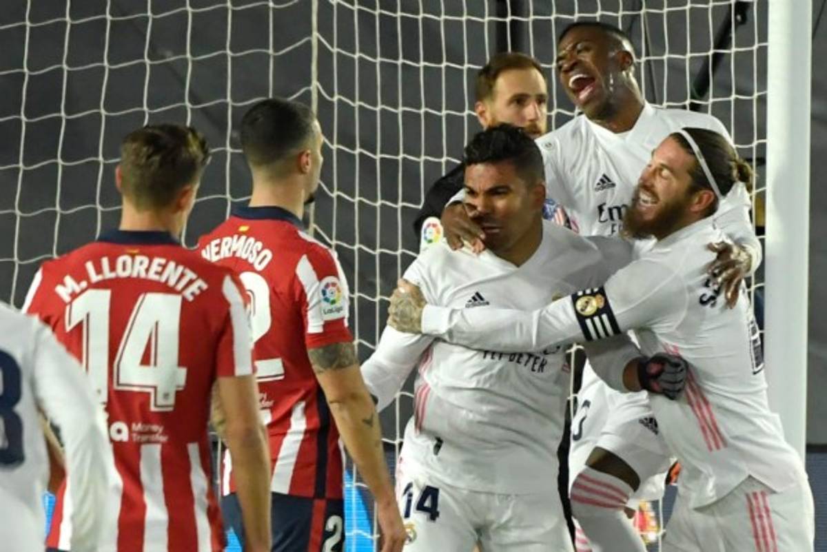 La bronca de Vinicius, la tensión del Cholo y la euforia de Casemiro en el Real Madrid-Atlético