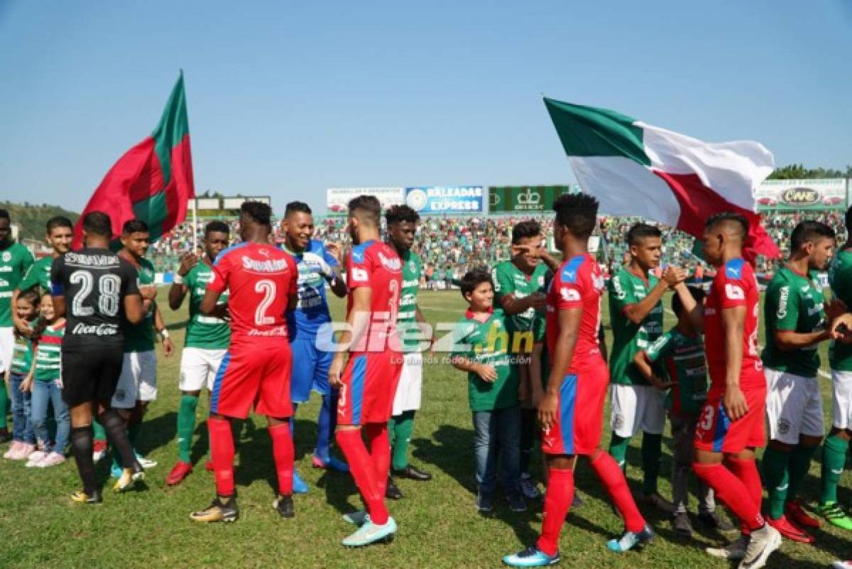 NO VISTE EN TV: La expulsión de Rony Martínez y foto bien adornada de Marathón