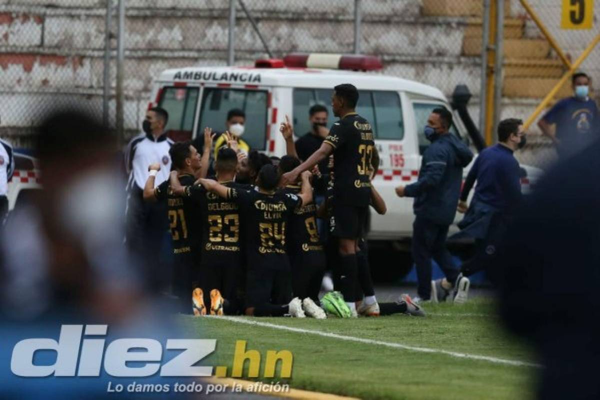 El clásico en imágenes: El festejo de Diego Vázquez y su 'look', Troglio sufrió y la furia de Félix