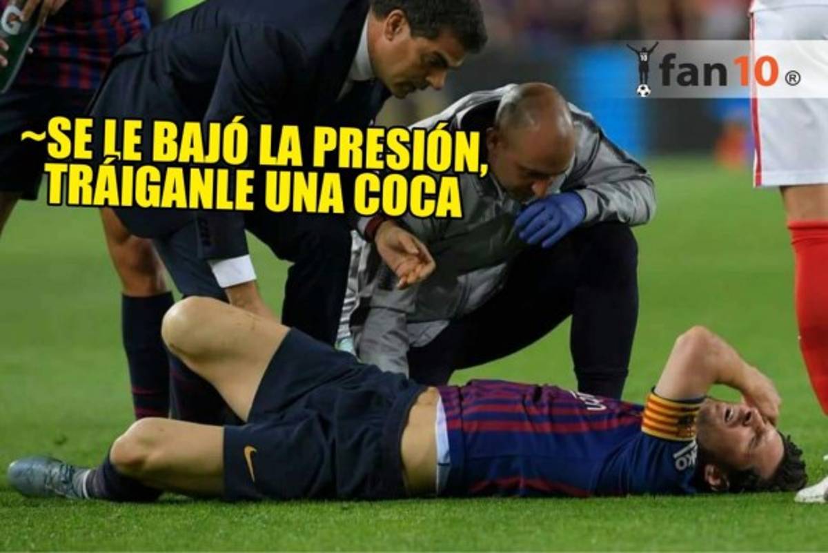 ¡No perdonan! Los memes tras la lesión de Messi; Vidal también es atacado