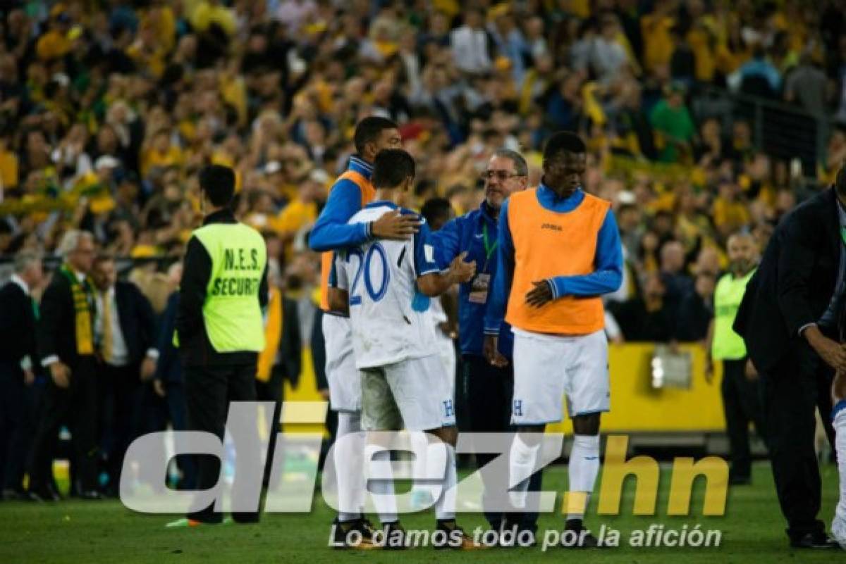 Desgarradoras imágenes de Honduras en Australia; Henry Figueroa lloró en en el banco