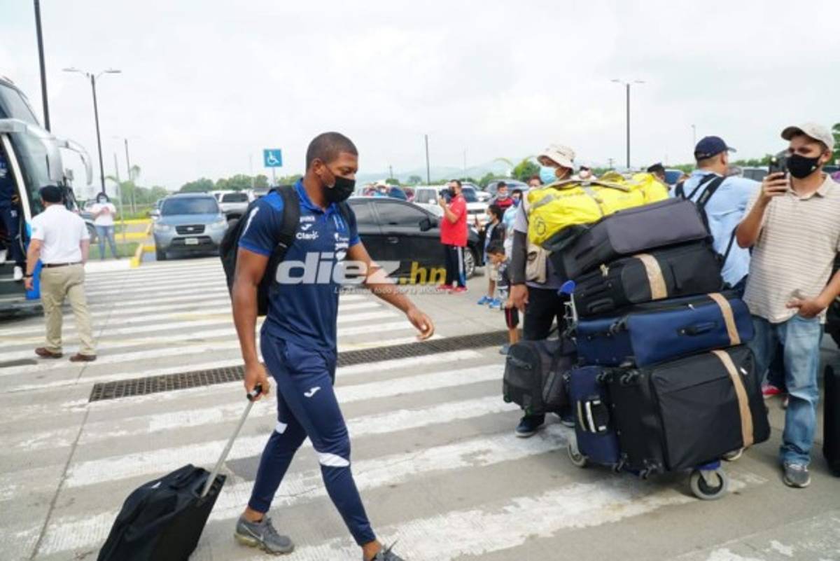¡Heridos! Las postales de la partida de la Honduras rumbo a Costa Rica para el juego del martes