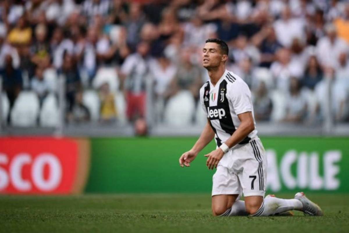 Así recibieron a Cristiano Ronaldo en su primer juego con la Juventus en el Allianz Stadium