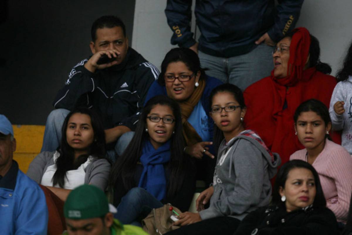 Ambiente en el partido Motagua-Marathón