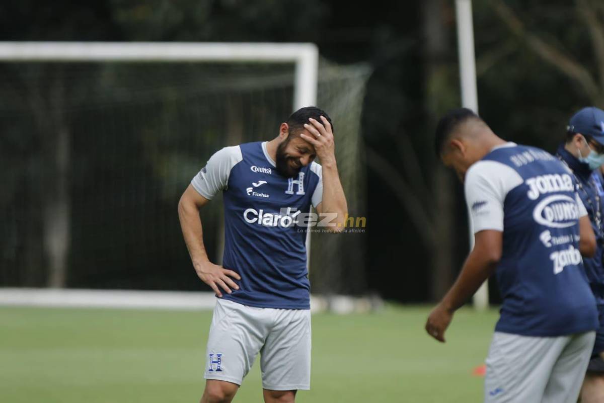 Al mal tiempo, buena cara: Honduras cierra con alegría su última práctica antes de enfrentar a México