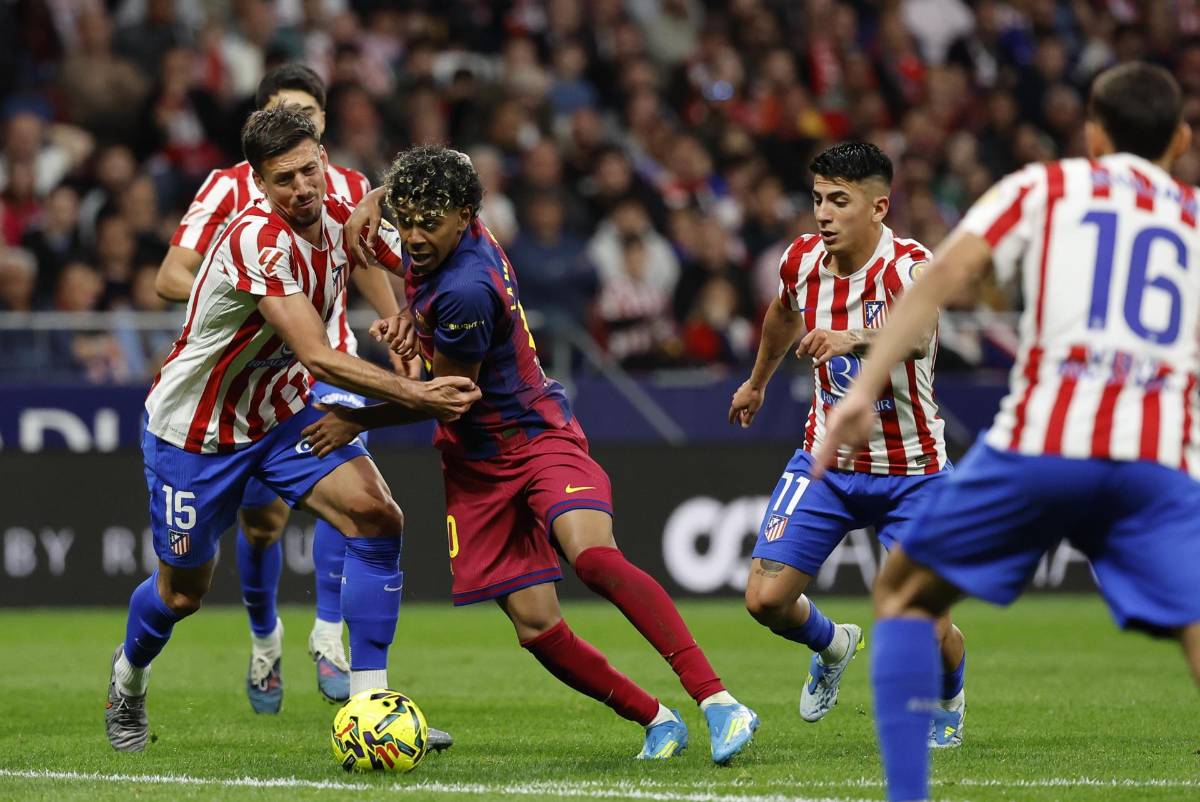 Alerta en el Barcelona: la trampa que prepara Simeone para Lamine Yamal y sacarlo del camino