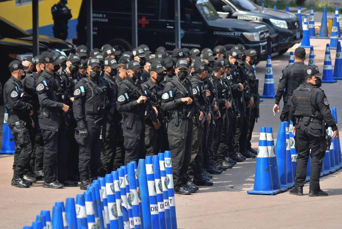 El día de extradición de Juan Orlando Hernández: francotiradores, helicópteros y máxima seguridad