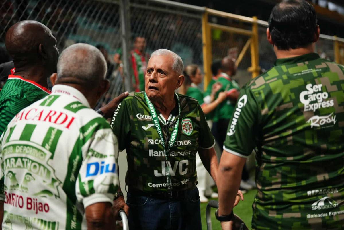 ¡Fiesta centenaria! Marathón se viste de gala y rinde homenajes a leyendas; Pachuca tuvo un detalle especial