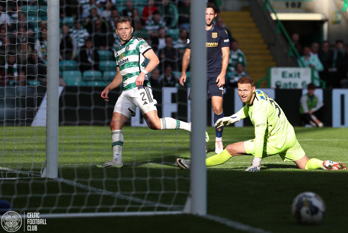 Así fue el debut del hondureño Luis Palma con el Celtic en la Liga de Escocia; con el dorsal “7” y el saludo de Brendan Rodgers