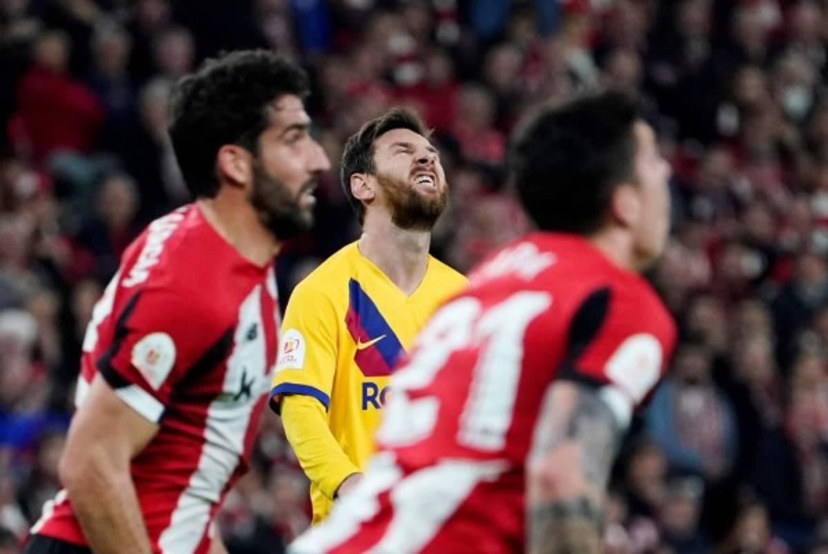 ¡Abatidos! La tristeza del Barcelona luego del gol al 90+2 del Athletic Bilbao