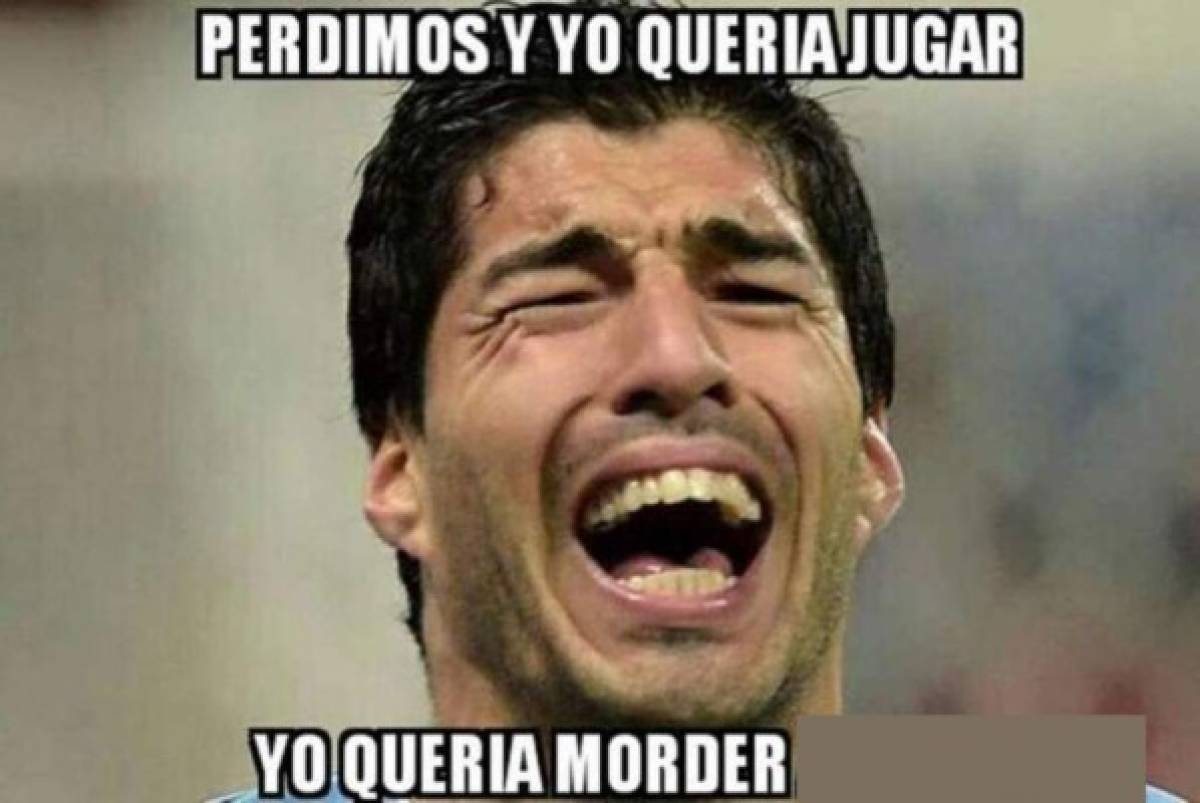 Los memes atacan a Muslera y Suárez tras eliminación de Uruguay ante Francia