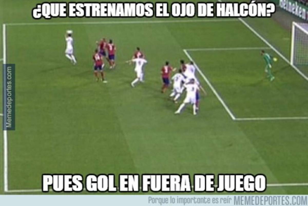 El gol de Sergio Ramos en fuera de lugar arrasa con los memes