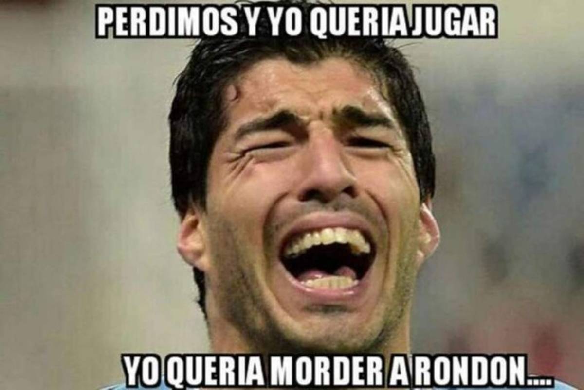 Los memes que circulan tras el enojo de Luis Suárez con Uruguay