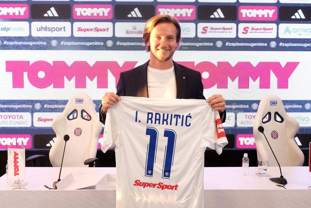 Rakitic se aburrió de Arabia Saudita y fue presentado por su nuevo equipo: brutal bienvenida para el croata