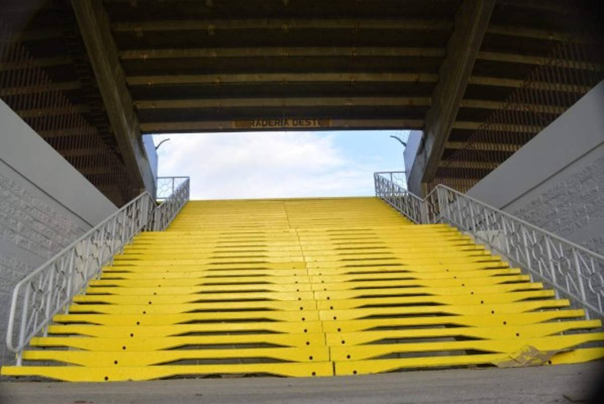 IMPECABLE: El estadio Olímpico ya luce 'bellísimo' para recibir a la 'H'