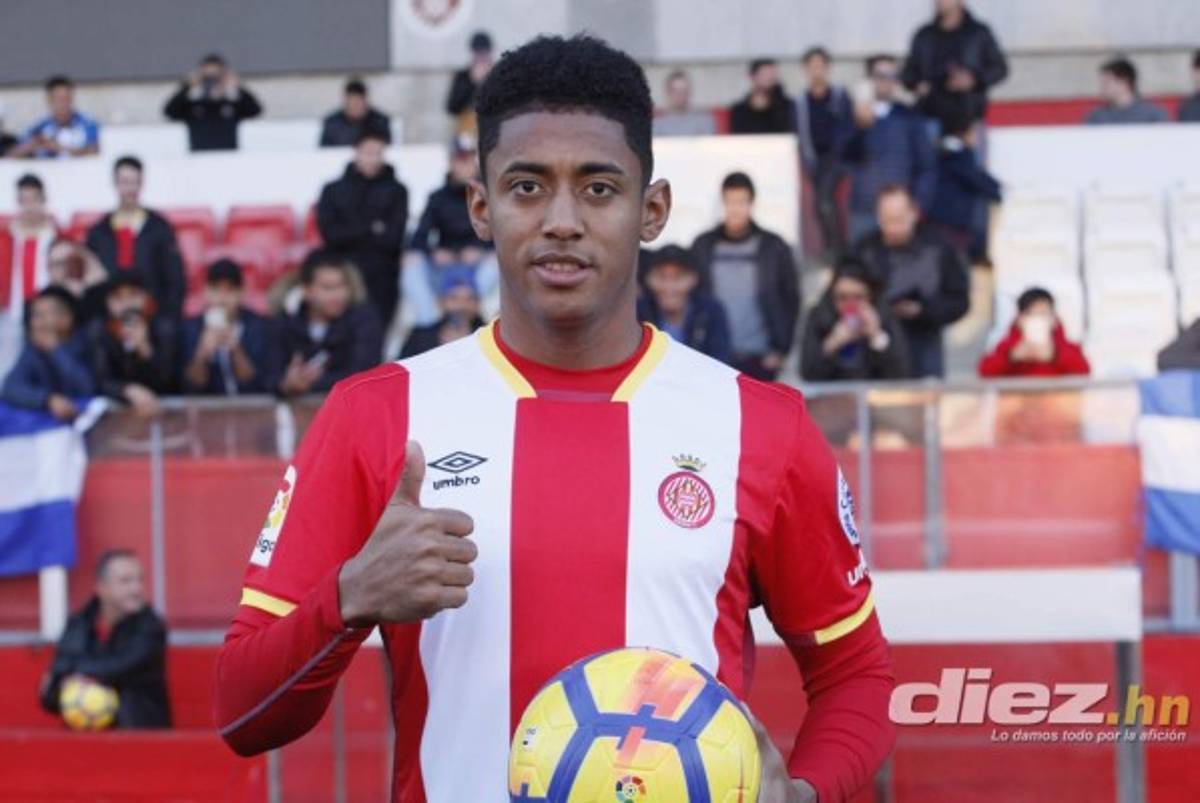 Las fotos que pocos vieron en la presentación de 'Choco' Lozano con el Girona