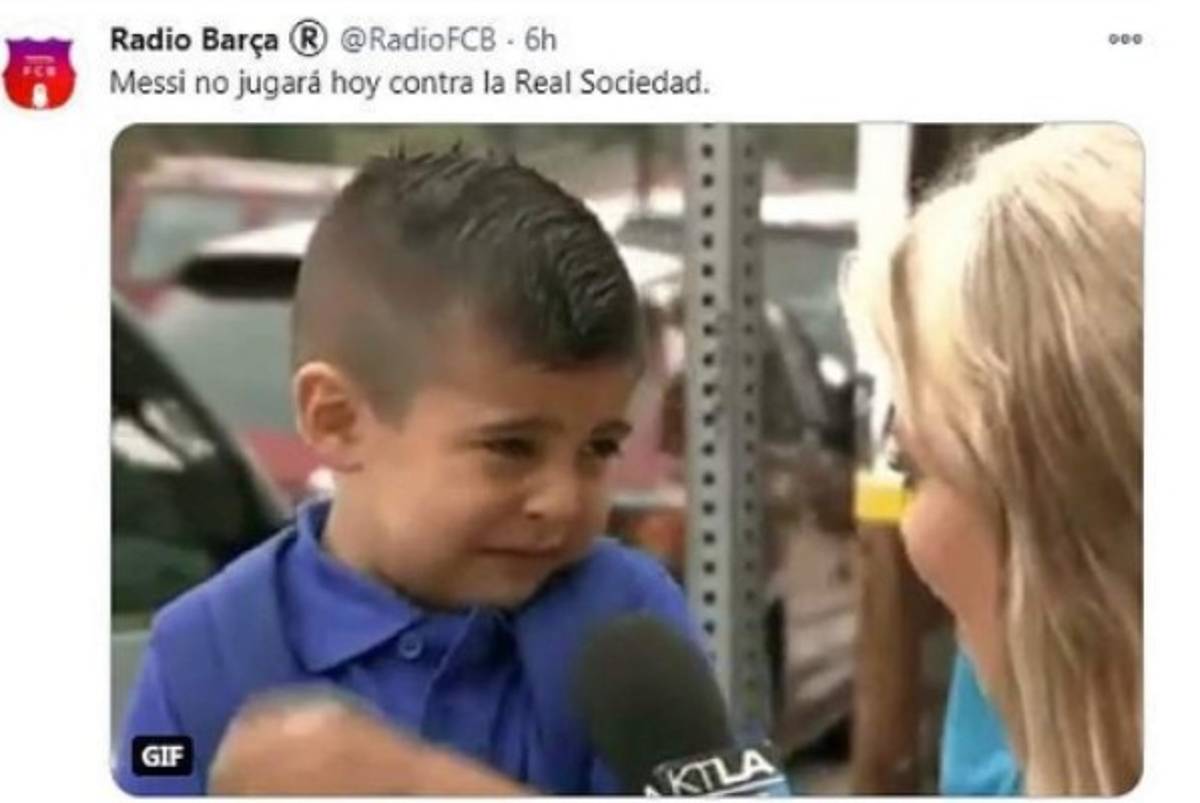 Messi, protagonista de los memes tras el sufrido triunfo del Barcelona en la Supercopa española