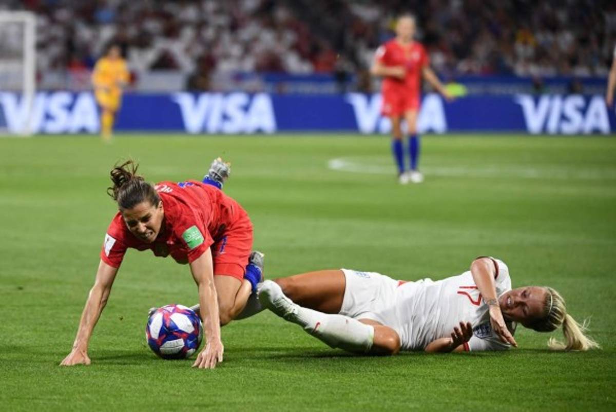 No se vio en TV: El desconsuelo de las jugadoras de Inglaterra tras perder contra Estados Unidos  