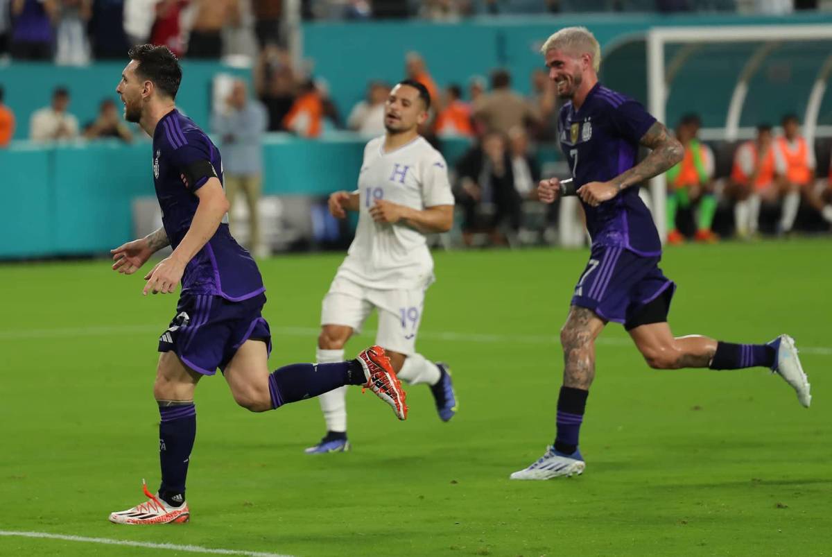 El futbolista de Honduras que intercambió camisa con Messi en el amistoso ante Argentina: se la pidió desde temprano