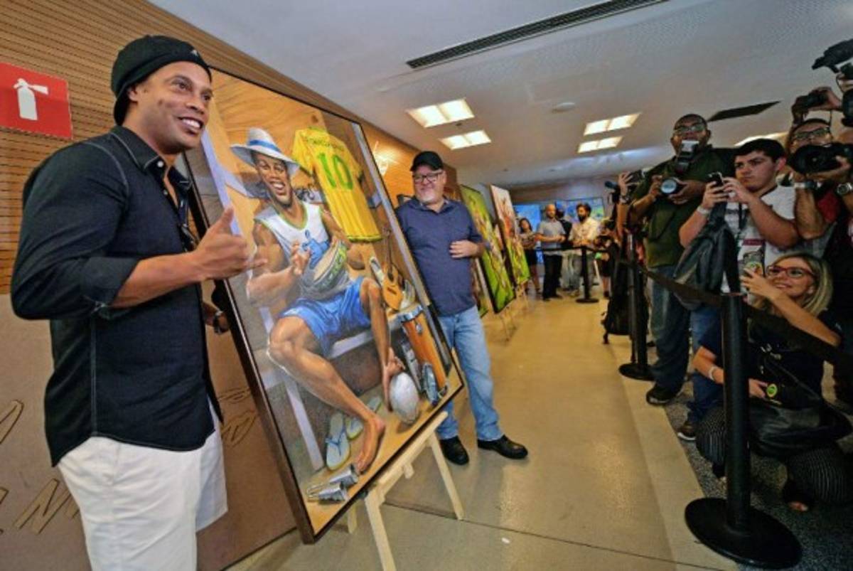 Fotos: El Maracaná inaugura un espectacular tour de la carrera de Ronaldinho