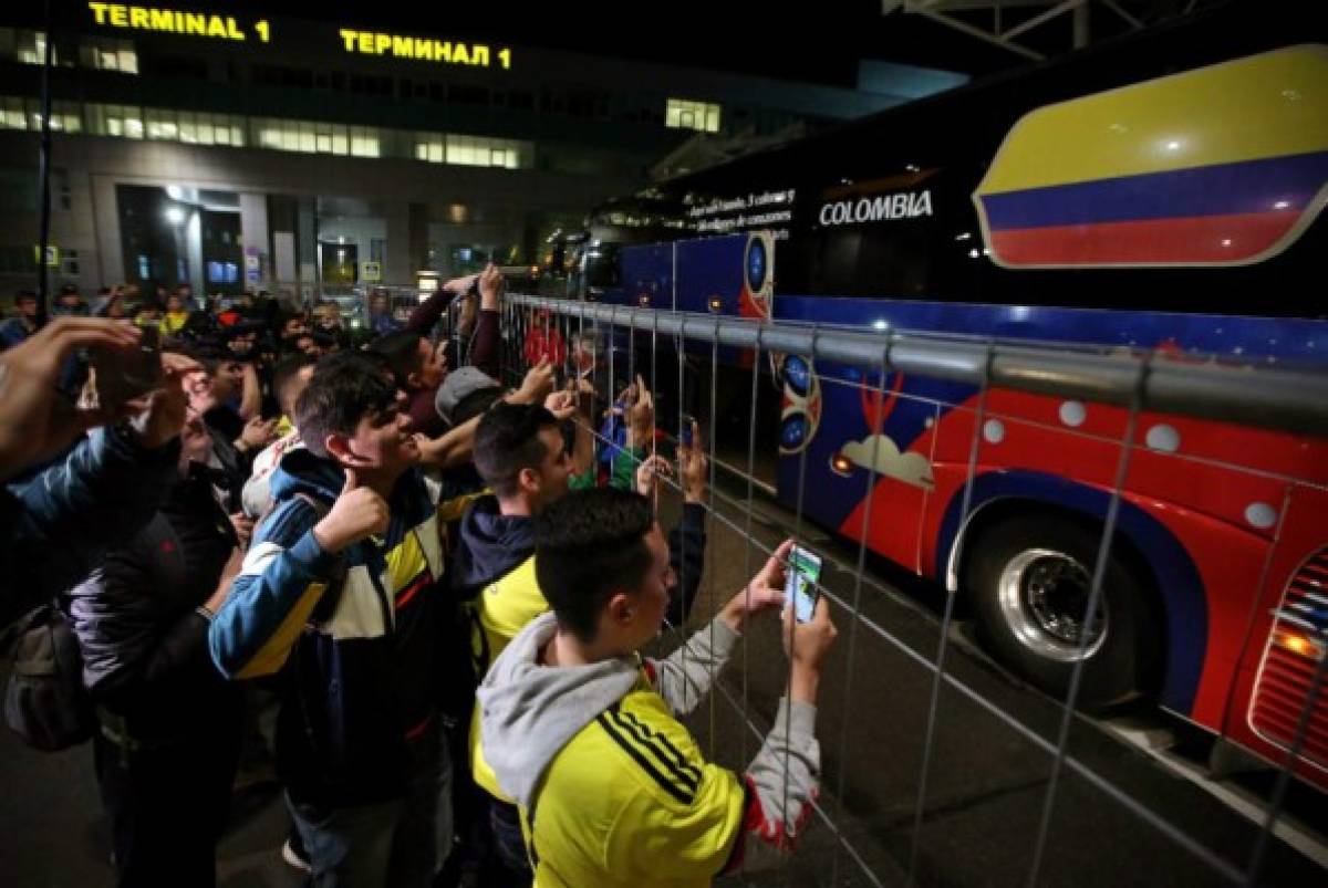 ¡El color! Espectacular ambiente en Rusia a pocas horas del inicio del Mundial