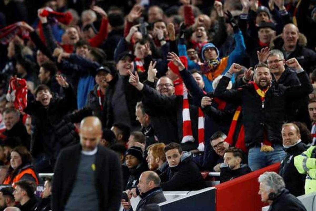 EN FOTOS: El infierno de Guardiola en Anfield Road y la fiesta de Klopp y su plantel